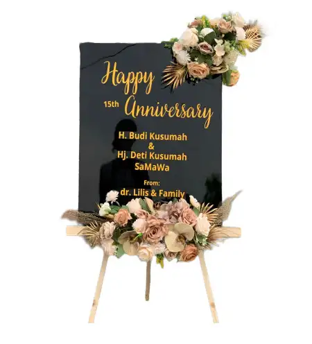 Papan Bunga Akrilik Ketawanggede