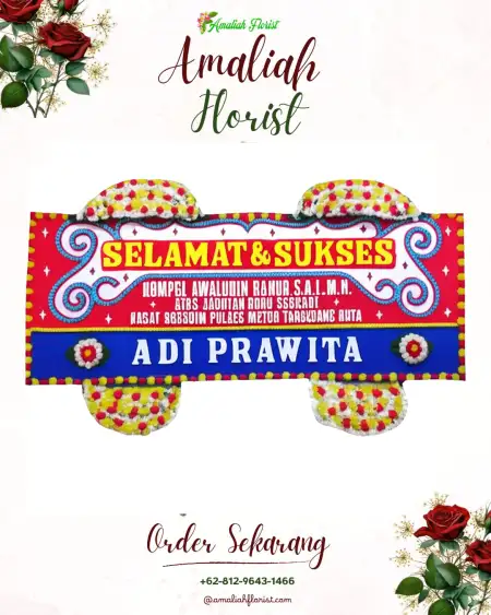 Papan Bunga Ucapan Selamat Ketawanggede