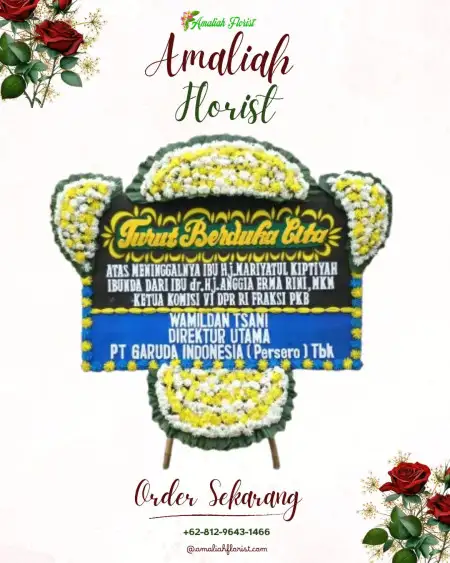 Papan Bunga Duka Ketawanggede